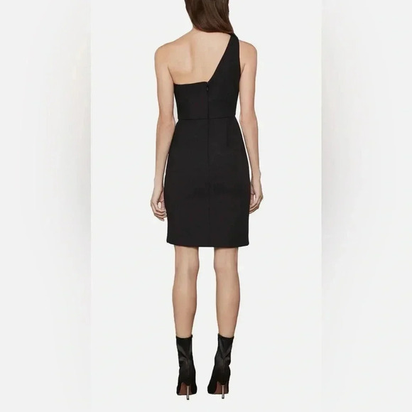 BCBGMAXAZRIA One Shoulder Mini Party Cocktail Dress Size 10 - Picture 6 of 9